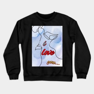 love frame Crewneck Sweatshirt